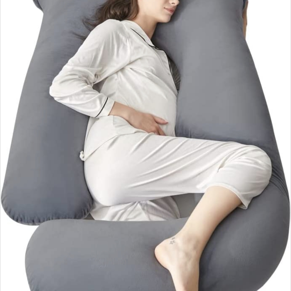 G shaped pregnancy pillow for sleeping